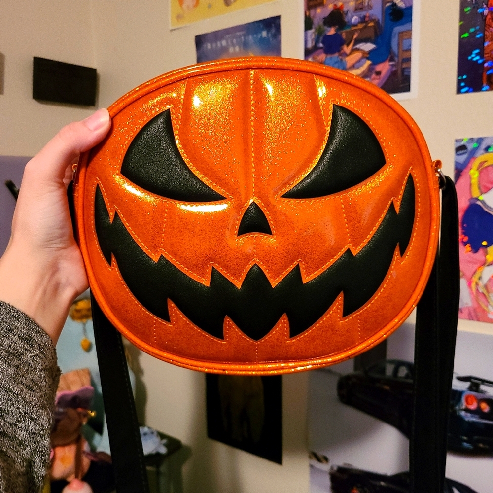 Pumpkin Kult Love Pain and Stitches Bag